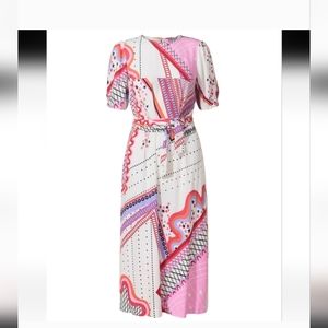 Oliver Bonas geometric maxi dress